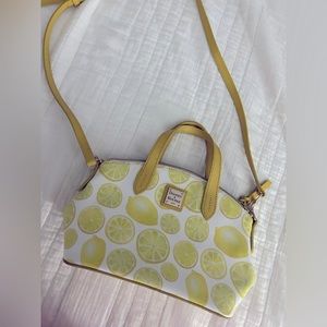 Dooney & Bourke crossbody bag with lemon print